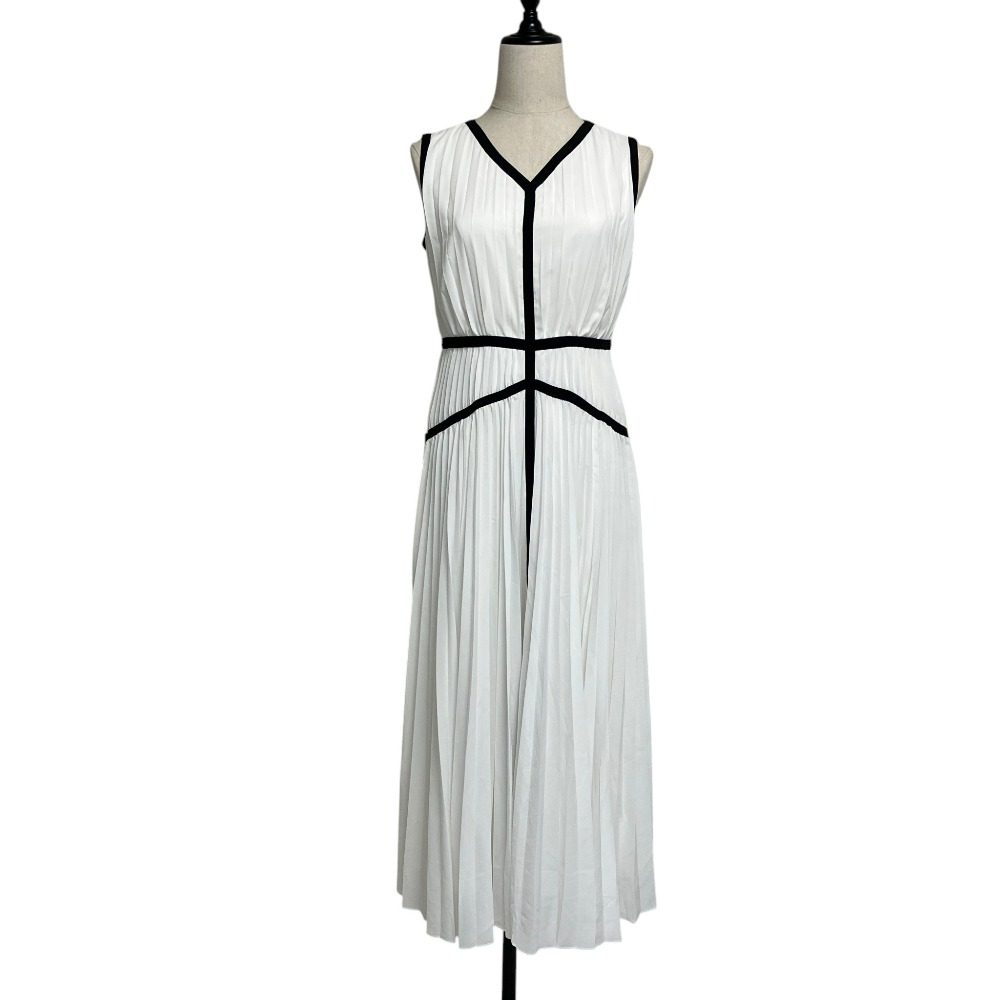 ハーリップトゥ Formentera Pleated Bicolor ドレス