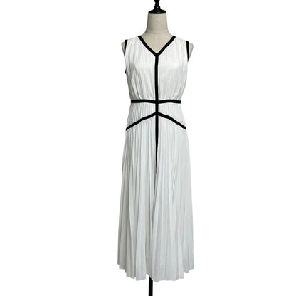 ハーリップトゥ Formentera Pleated Bicolor ドレス