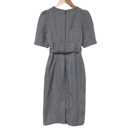 ハーリップトゥ Lady Checkered Belted Midi Dress ワンピース