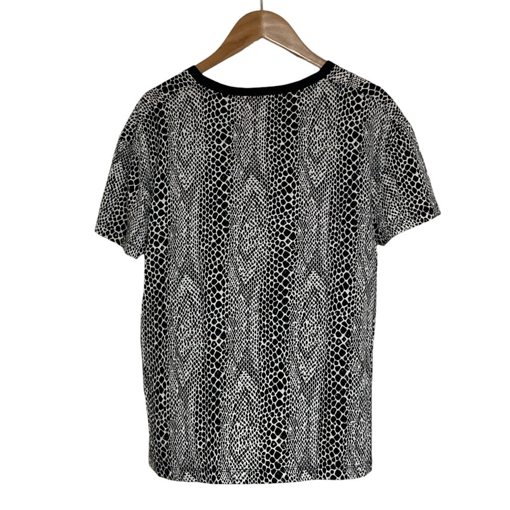 セリーヌ パイソンプリント コットン Tシャツ