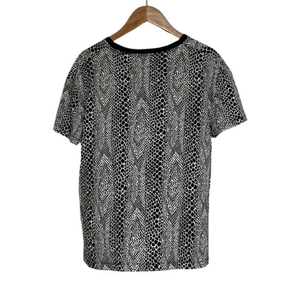 セリーヌ パイソンプリント コットン Tシャツ