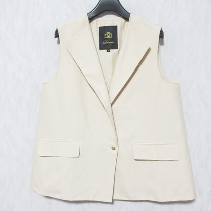 ドゥロワー Cotton Silk Twillジレ