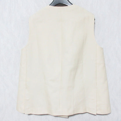 ドゥロワー Cotton Silk Twillジレ