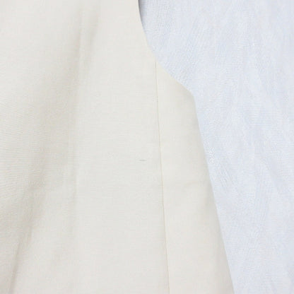 ドゥロワー Cotton Silk Twillジレ