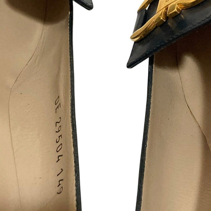 サルヴァトーレ フェラガモ レザーパンプス