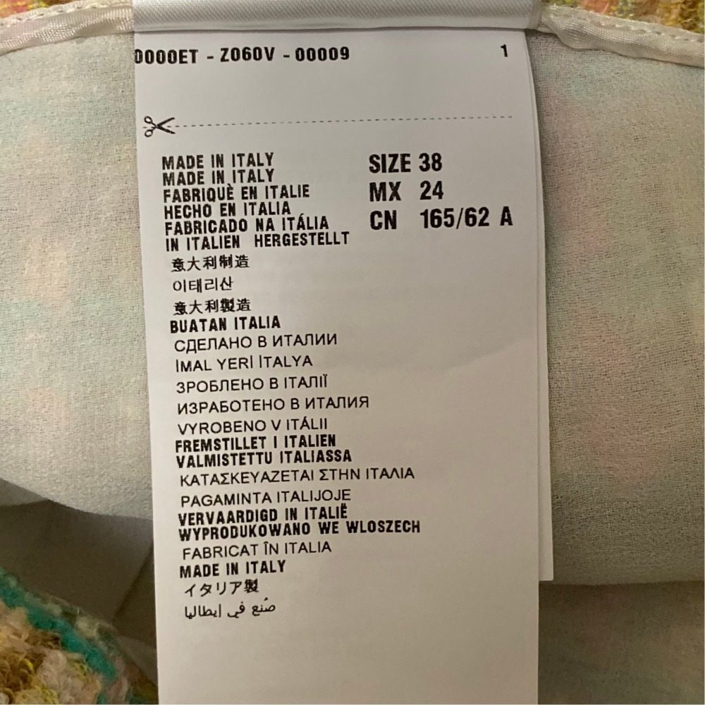 ミュウミュウ ツイードミニスカート
