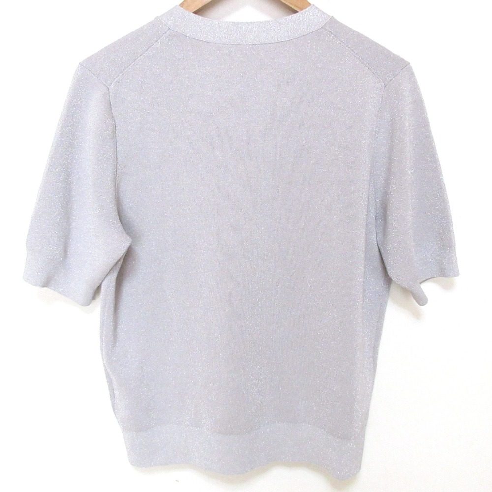 セオリーリュクス LUREX KNIT 2 MAKANA ラメニットカーディガン