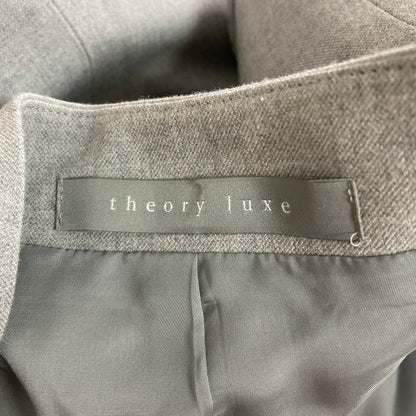 セオリーリュクス SAXONY SOFT DONNA ノーカラージャケット
