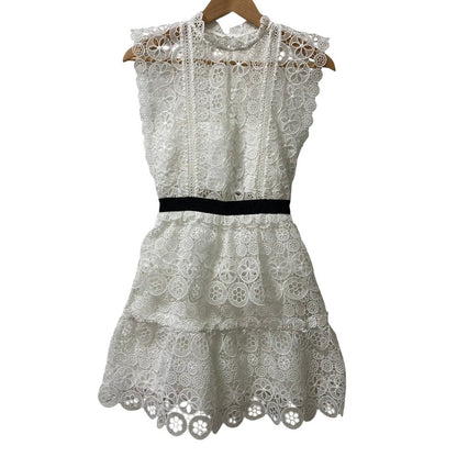 セルフポートレート Circle Floral Lace ドレス