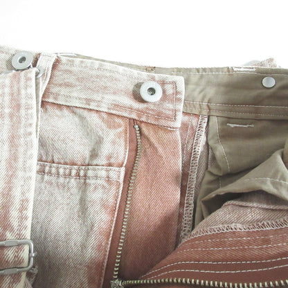 アメリ MEDI INVERT SUSPENDER DENIM SKIRT デニムスカート