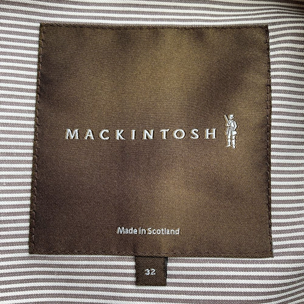 マッキントッシュ ベルテッドウールコート