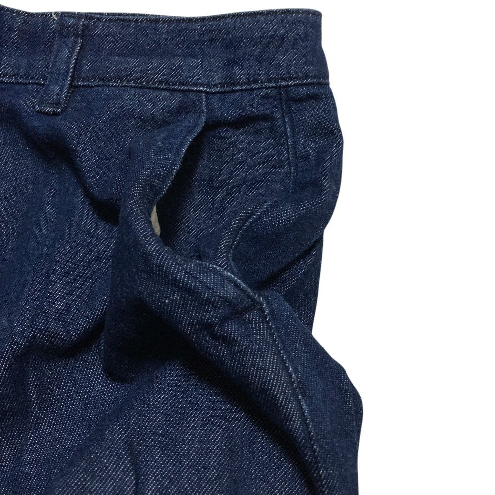 セオリー DRAPE DENIM WIDE ST TRSR D ワイドデニムパンツ
