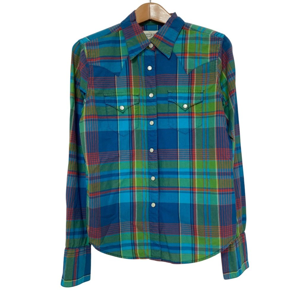 デニムアンドサプライ ラルフローレン チェック長袖シャツ