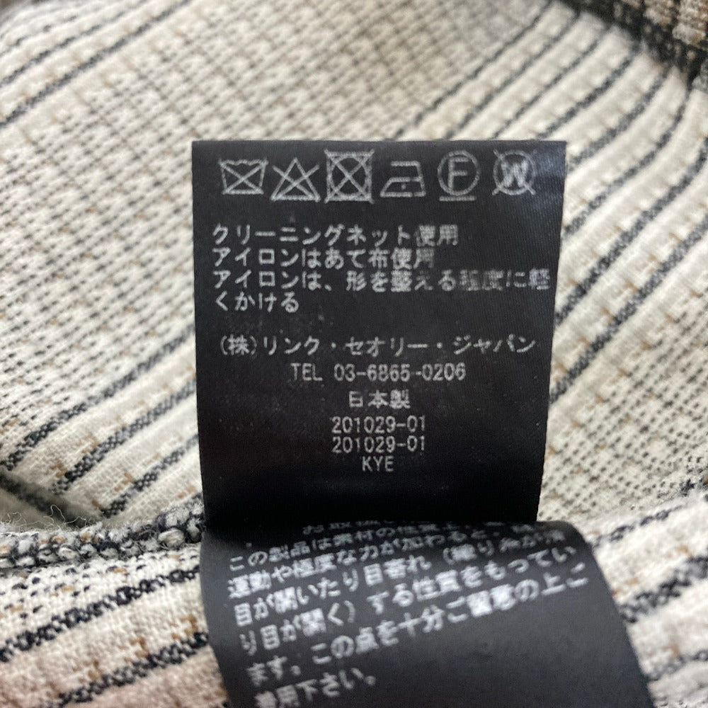 セオリー グレンチェックノースリーブワンピース