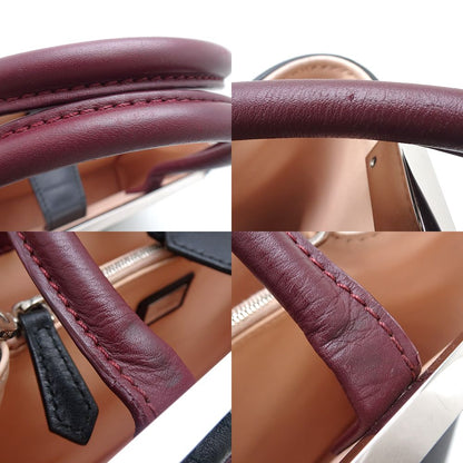 フェンディ レザー プチ 2ジュール ハンドバッグ 8BH253