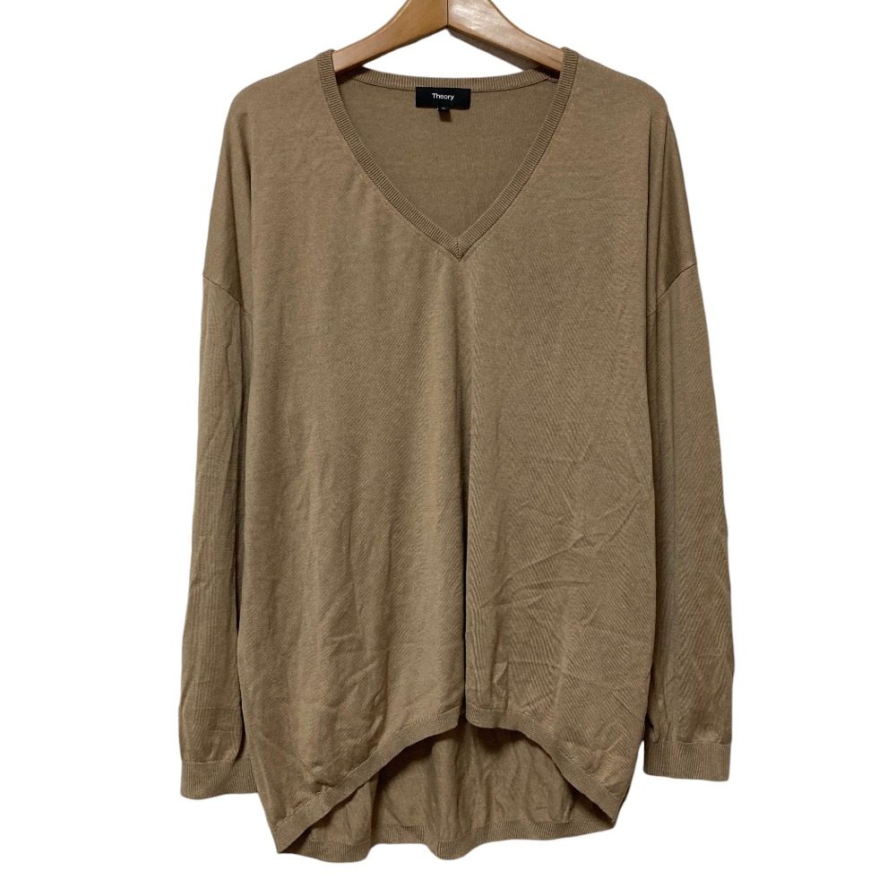 セオリー LUXE SILK OS KARENIA ニットセーター