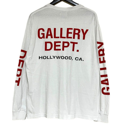 ギャラリーデプト プリント長袖Tシャツ