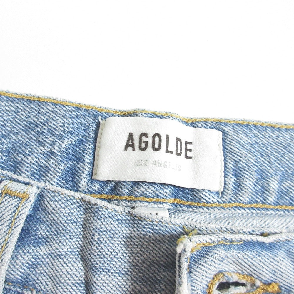 エーゴールドイー LOW RISE BAGGY PARADOX デニムパンツ