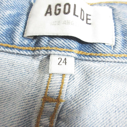 エーゴールドイー LOW RISE BAGGY PARADOX デニムパンツ