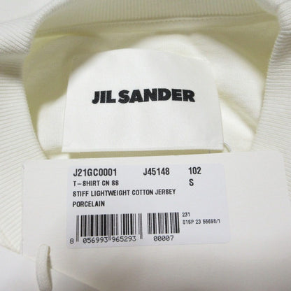 ジルサンダー コットン半袖Tシャツ
