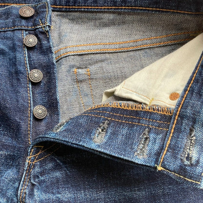 ドゥニーム デニムストレートジーンズ