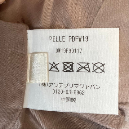 アンテプリマ ラムレザー ノーカラージャケット