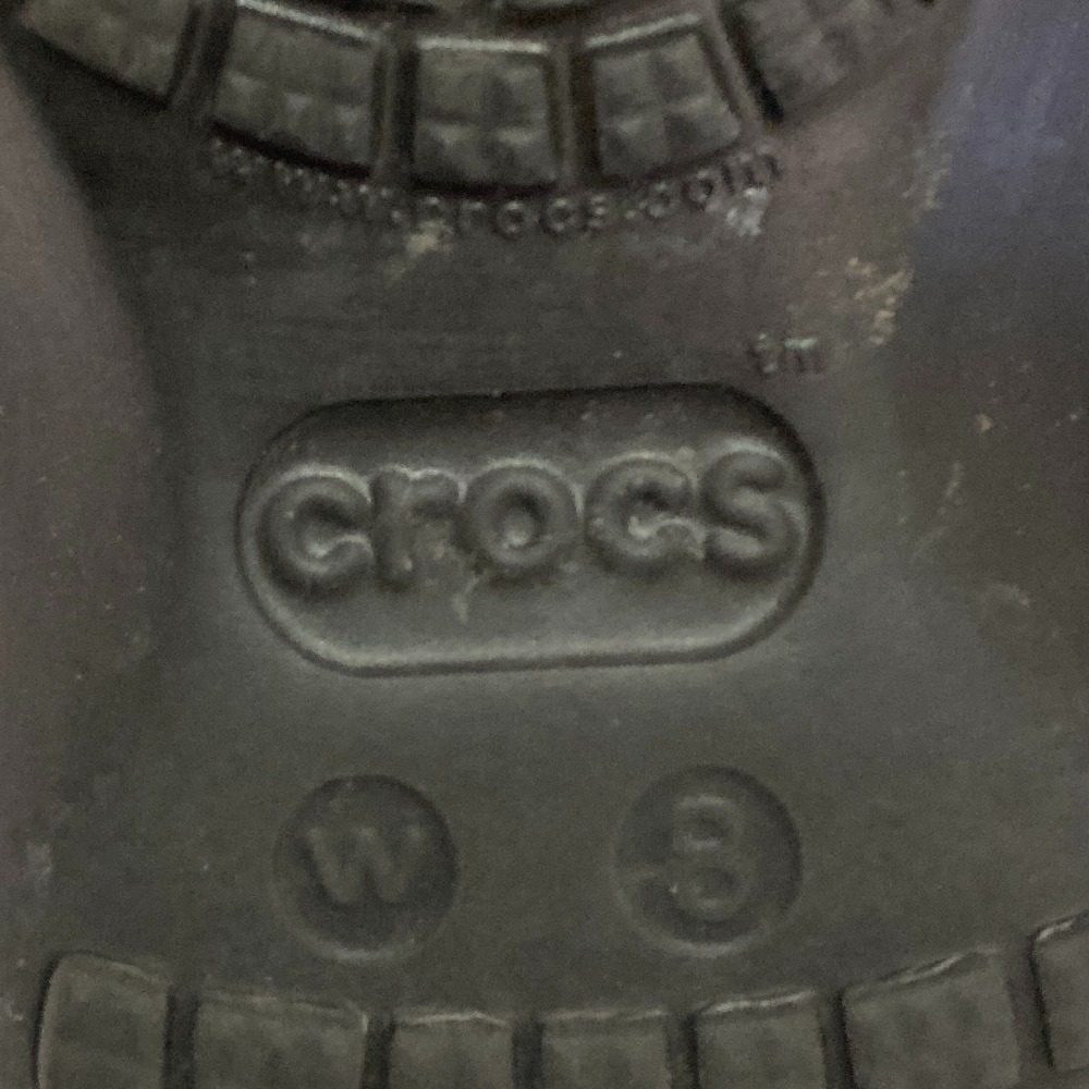 クロックス クラシックプラットフォームグリッター サンダル