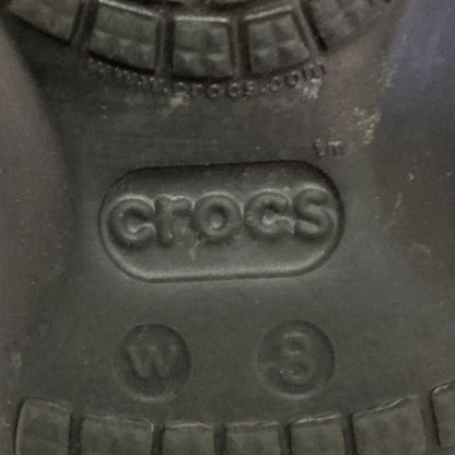 クロックス クラシックプラットフォームグリッター サンダル