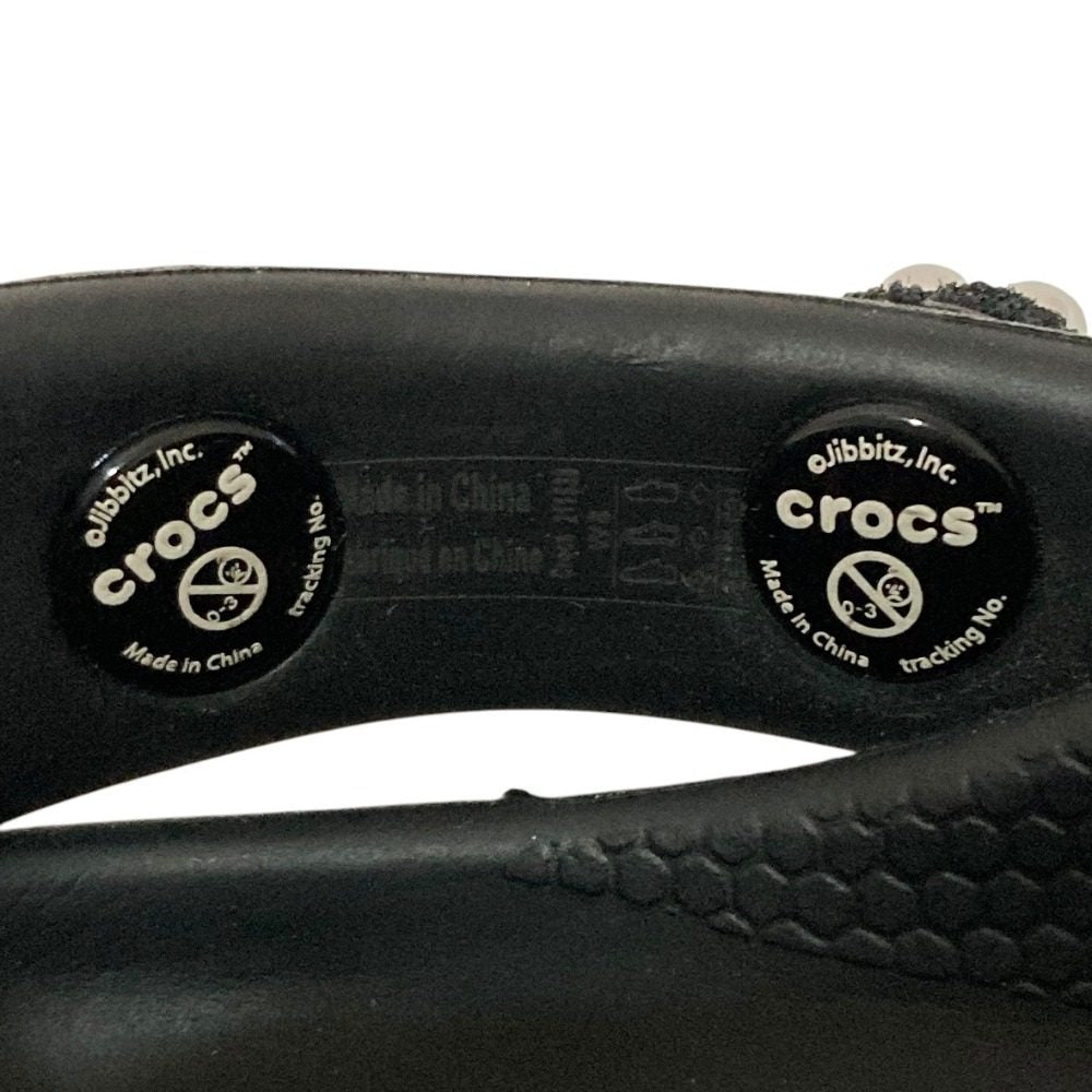 クロックス クラシックプラットフォームグリッター サンダル