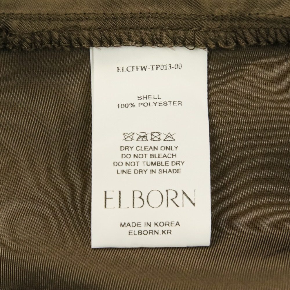 エルボルン ハイネック長袖ブラウス