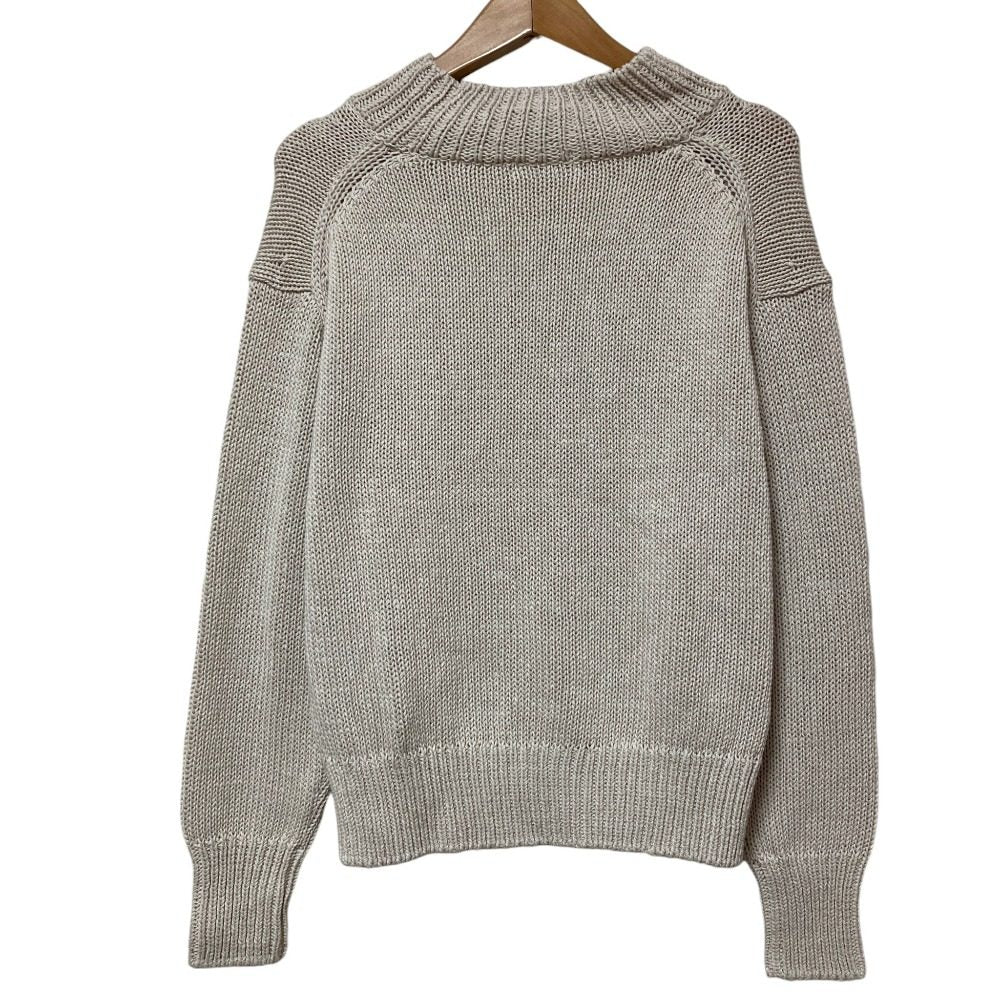 マーガレットハウエル CHUNKY COTTON LINEN ニット