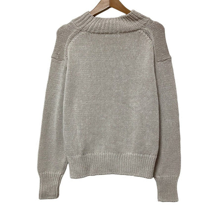 マーガレットハウエル CHUNKY COTTON LINEN ニット