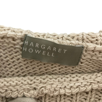 マーガレットハウエル CHUNKY COTTON LINEN ニット