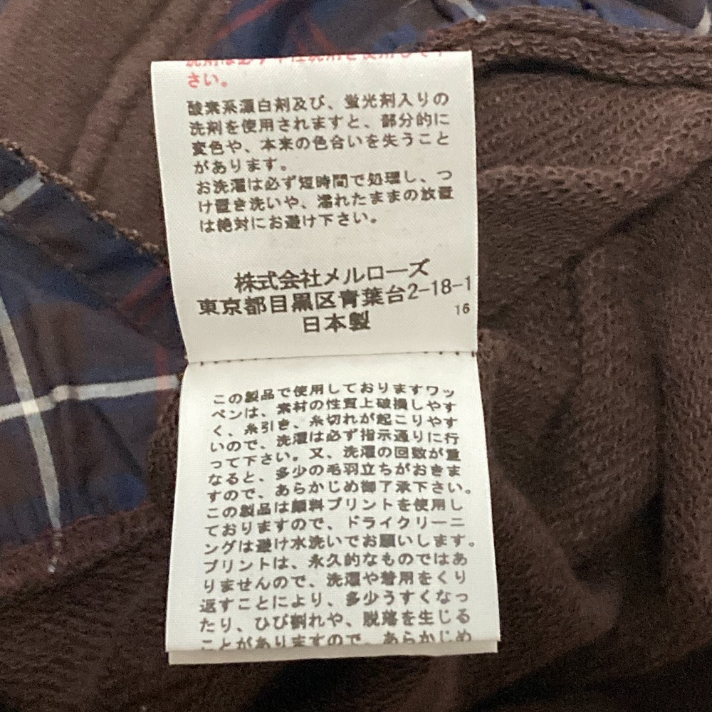 ピンクハウス ラビットプリントチェックペプラムスウェット