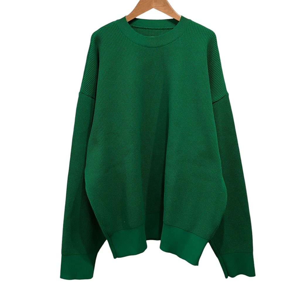 シュタイン OVERSIZED WAFFLE KNIT 長袖セーター