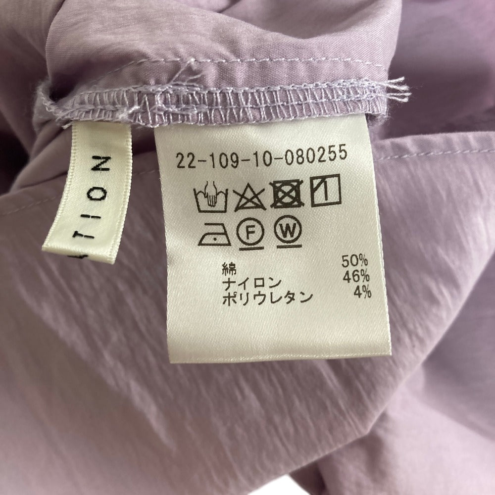 エストネーション フリルスリーブ シルクブラウス