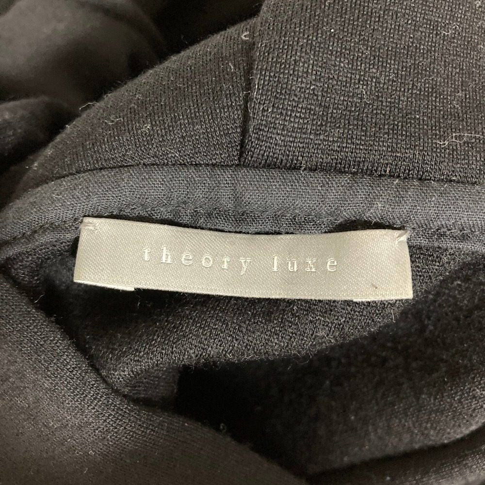 セオリーリュクス HEAVY WOOL JERSEY プルオーバーパーカー