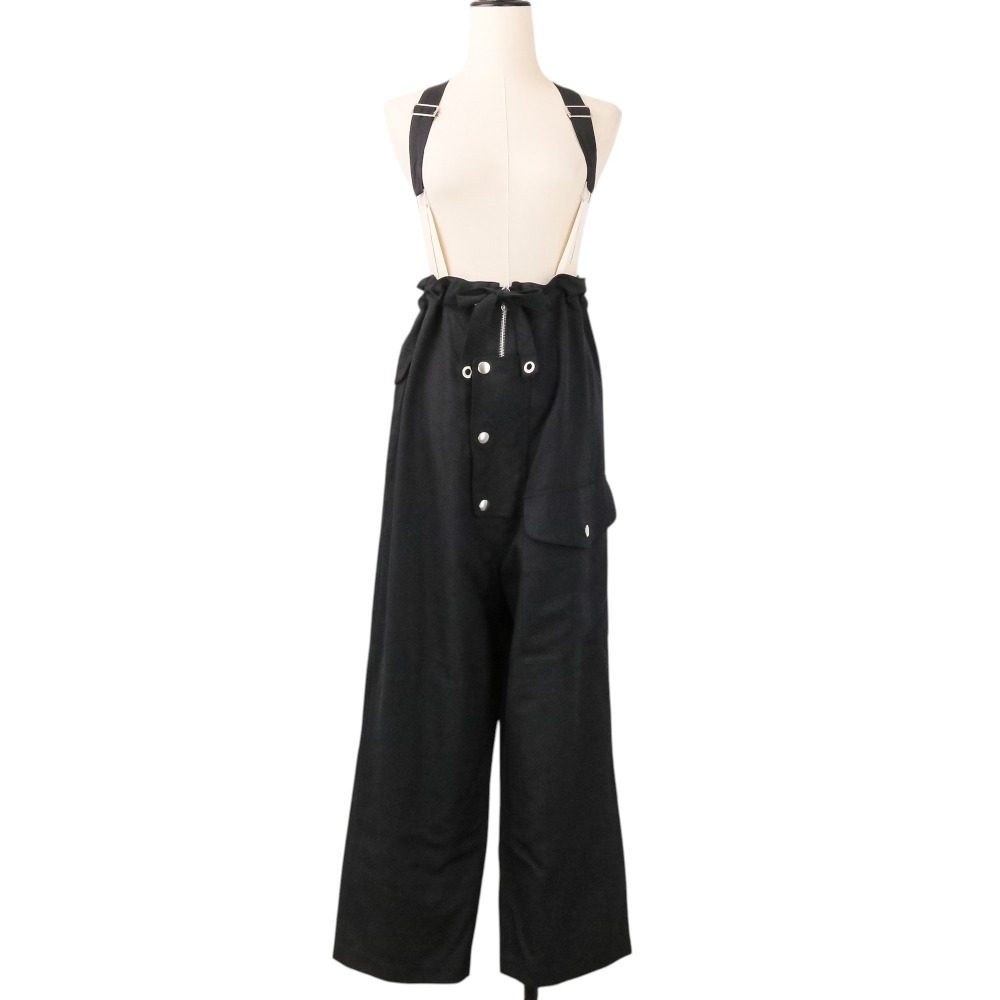 フミカウチダ GABA HIGH-WAIST SUSPENDER PANT パンツ