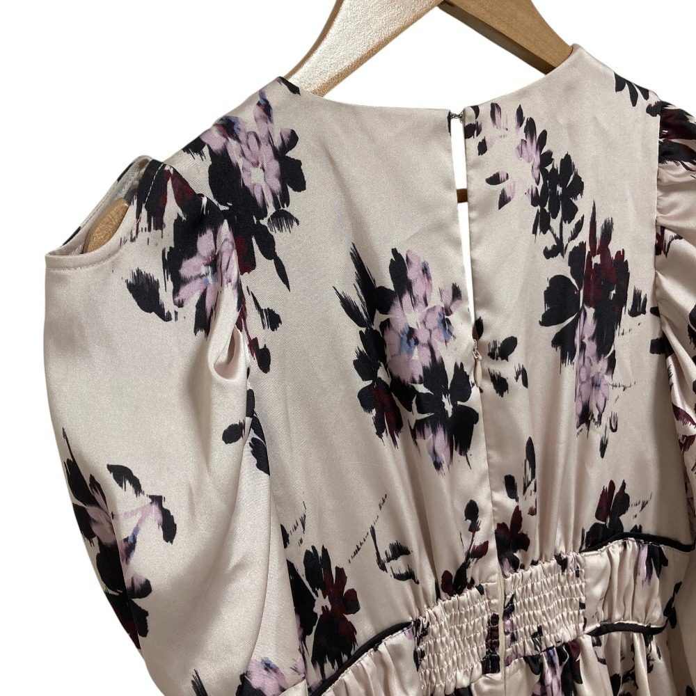 ハーリップトゥ Muse Floral Cut-Out ワンピース