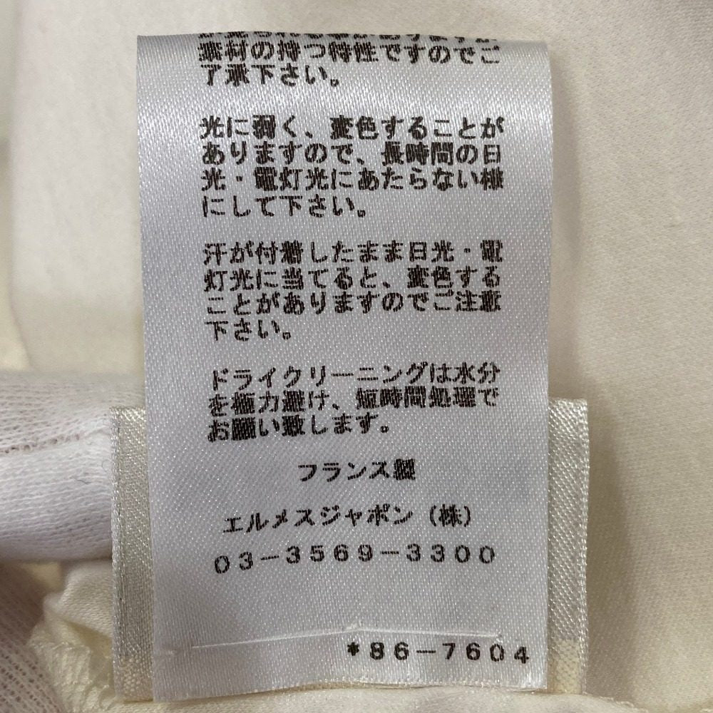 エルメス 刺繍ポケット コットンTシャツ