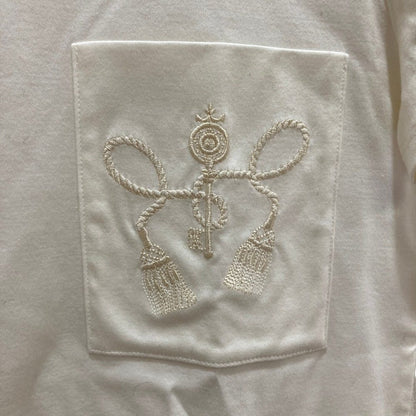 エルメス 刺繍ポケット コットンTシャツ