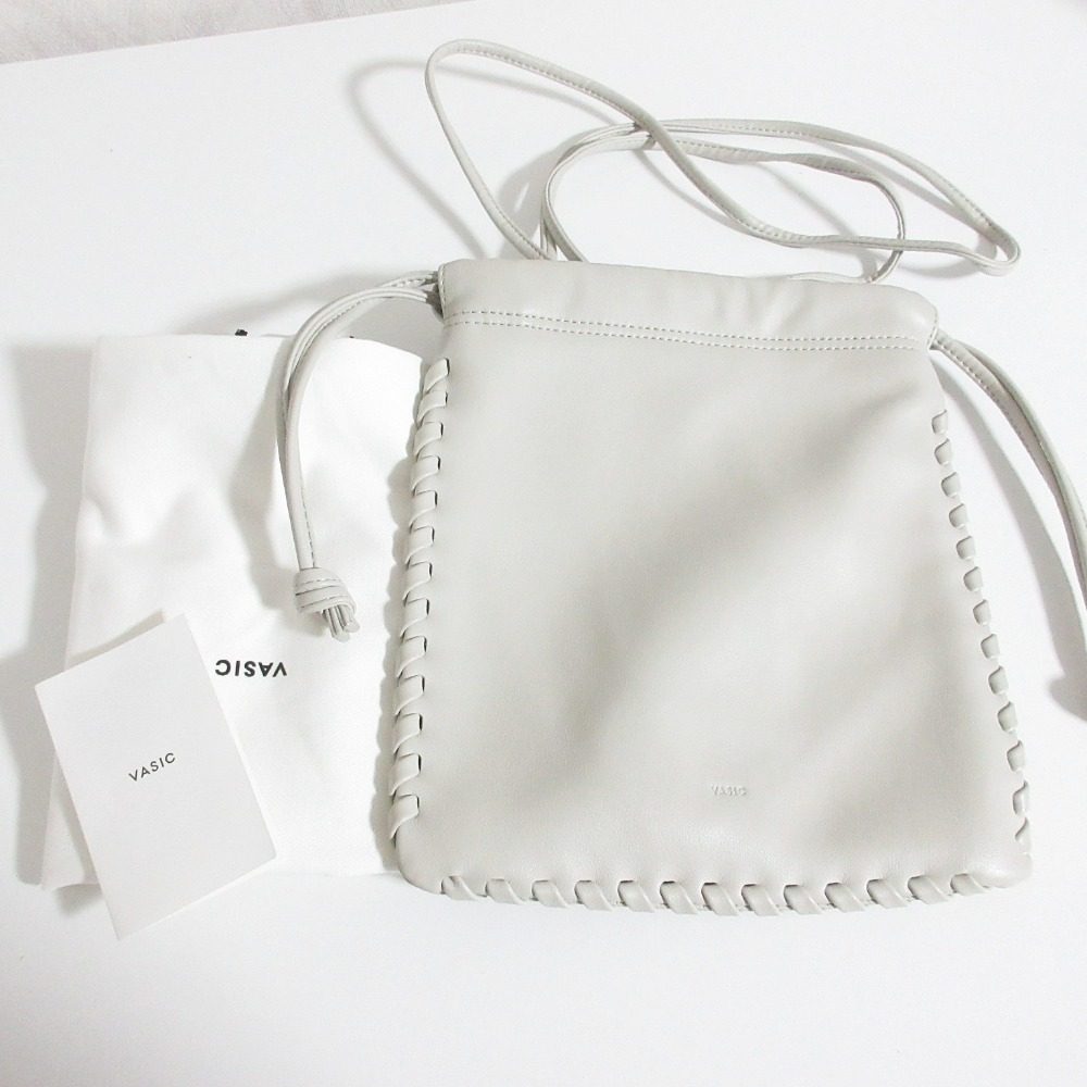 ヴァジック Wells Mini Mini レザーショルダーバッグ