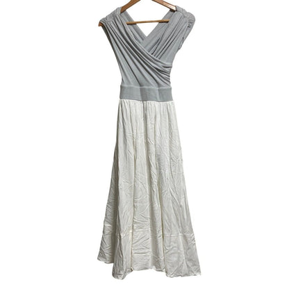 ハーリップトゥ Gathered Bicolor ドレス