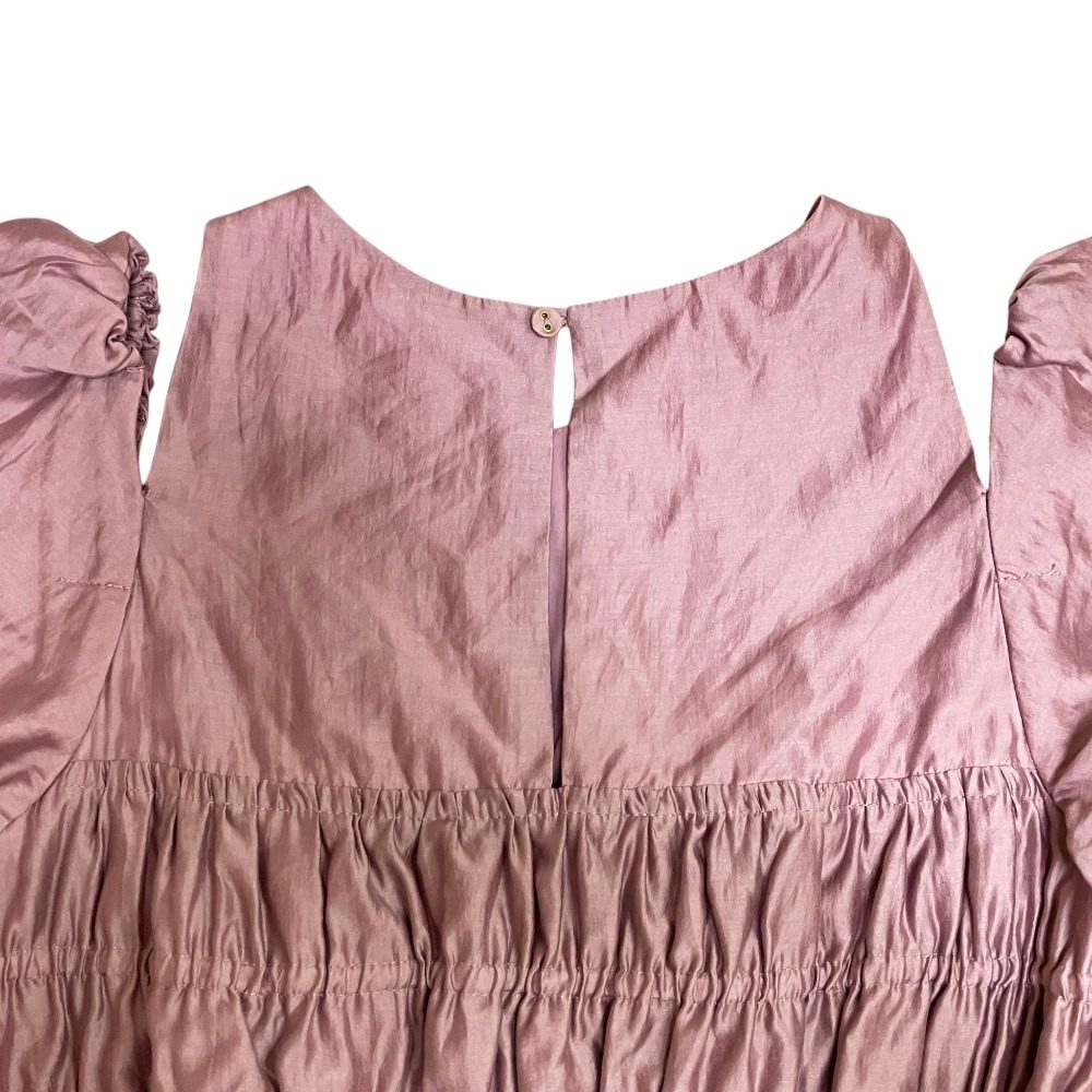 ハーリップトゥ Venus Cut-Out Ruched ワンピース