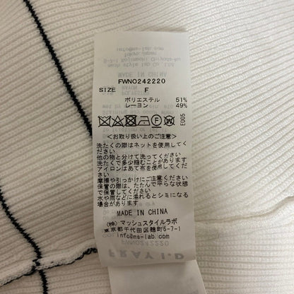 フレイアイディー ニットフレアワンピース
