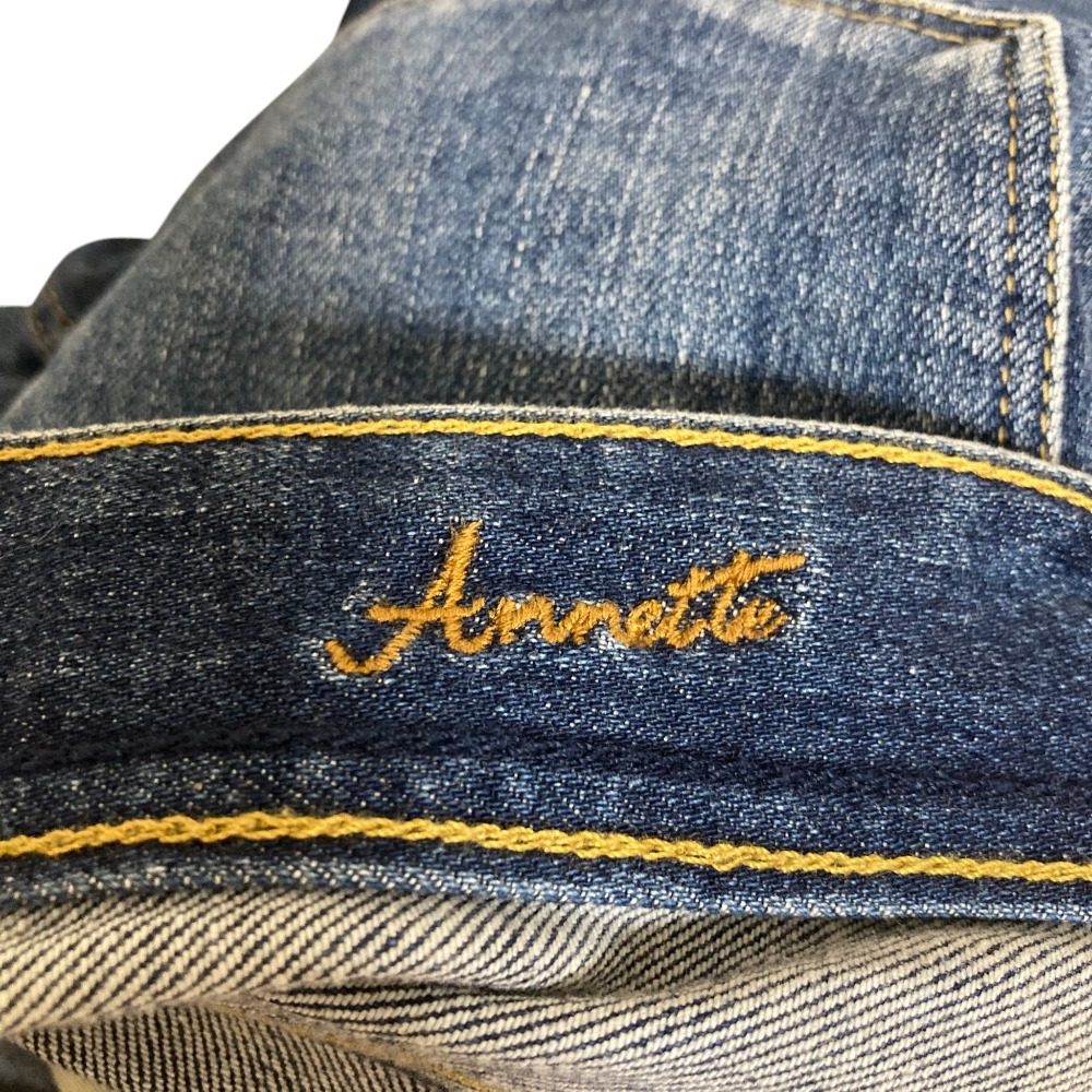 ヤヌーク ANNETTE デニムパンツ