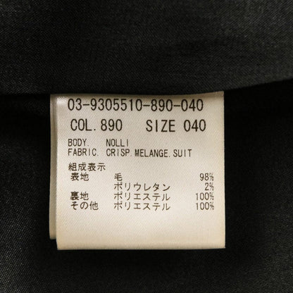 セオリーリュクス CRISP MELANGE SUIT NOLLI ノースリーブワンピース