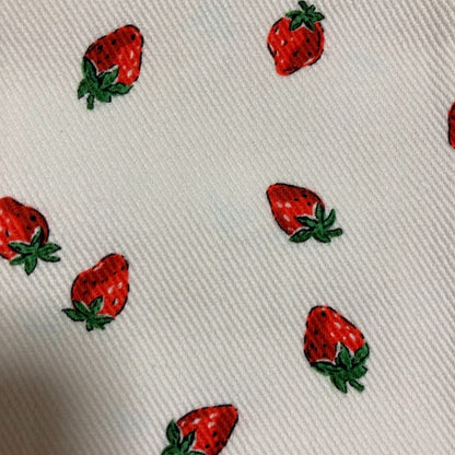 ポピートーキョー ストロベリーパターンワイドパンツ