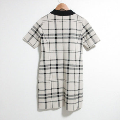 ハーリップトゥ Trois Logo Knit ミニワンピース