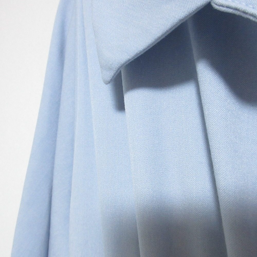 ハーリップトゥ Pleated Open Shirt ワンピース